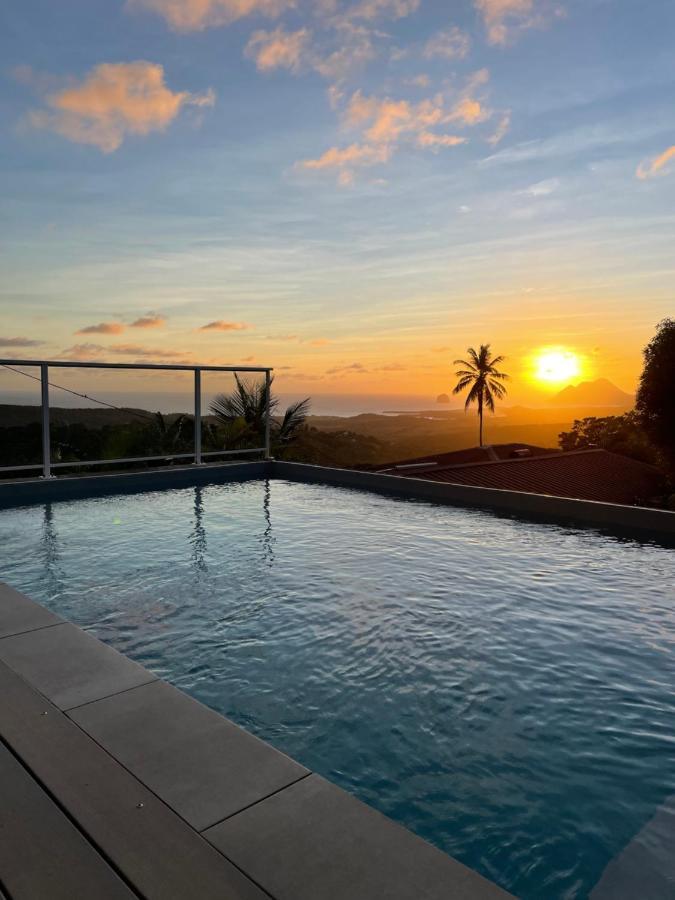 Les Villas Pameyaque 2 F2 Avec 1 Piscine Et 1 F3 Avec 1 Piscine, Superbe Vue Sur La Mer Riviere-Salee Екстер'єр фото