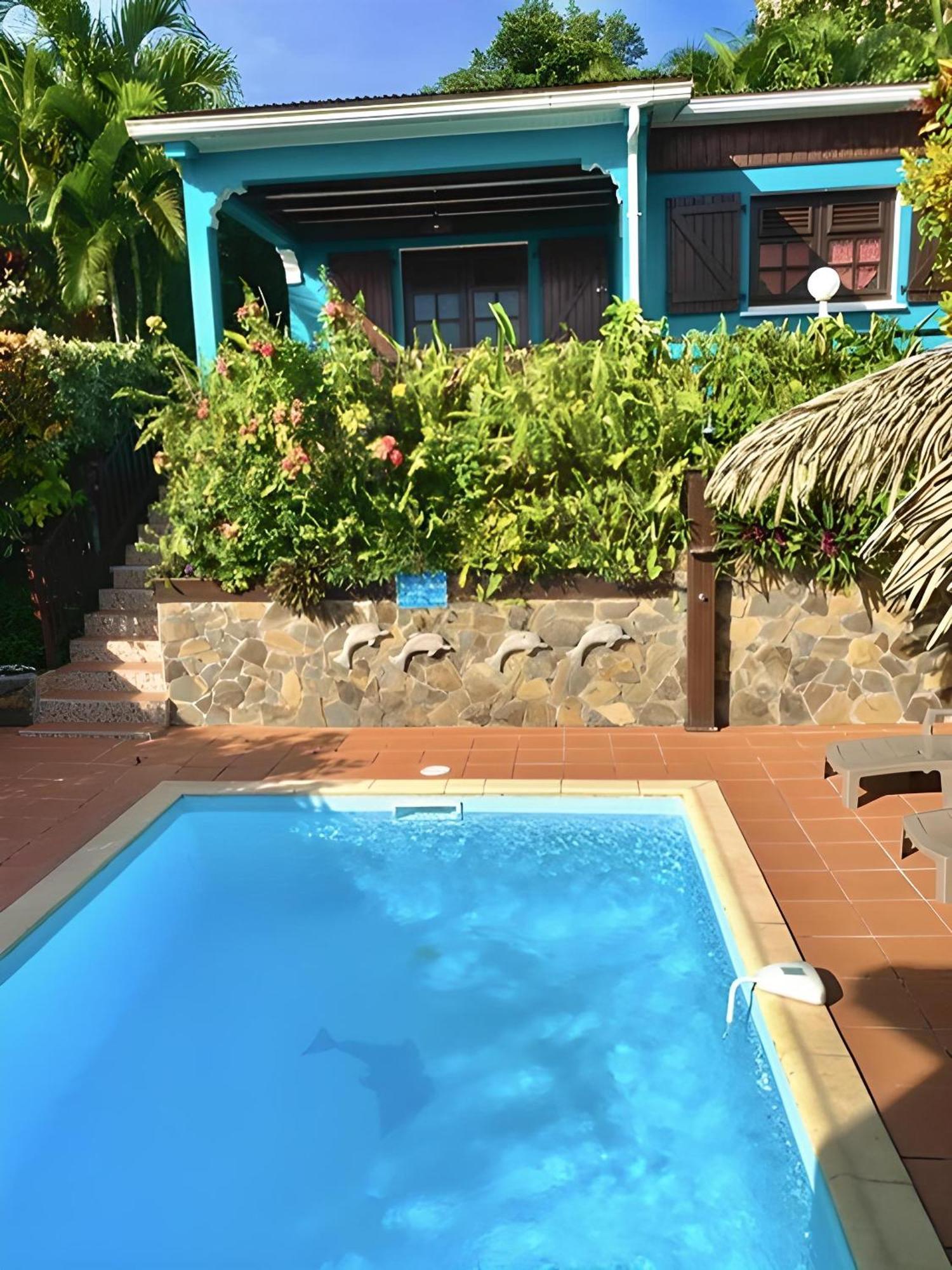 Les Villas Pameyaque 2 F2 Avec 1 Piscine Et 1 F3 Avec 1 Piscine, Superbe Vue Sur La Mer Riviere-Salee Екстер'єр фото