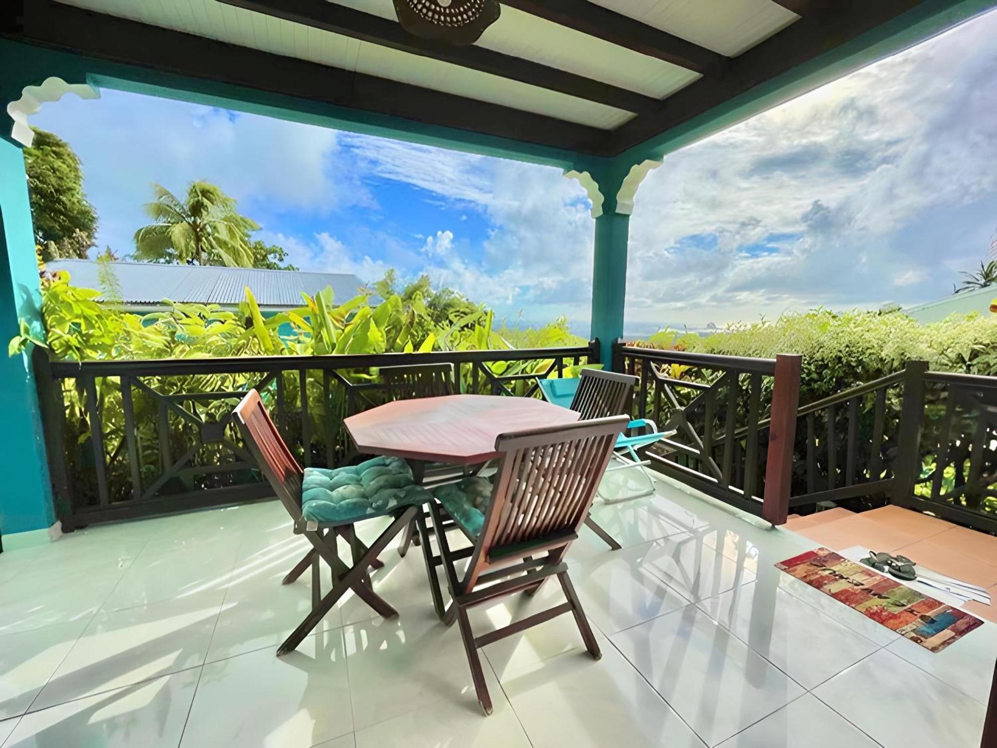 Les Villas Pameyaque 2 F2 Avec 1 Piscine Et 1 F3 Avec 1 Piscine, Superbe Vue Sur La Mer Riviere-Salee Екстер'єр фото