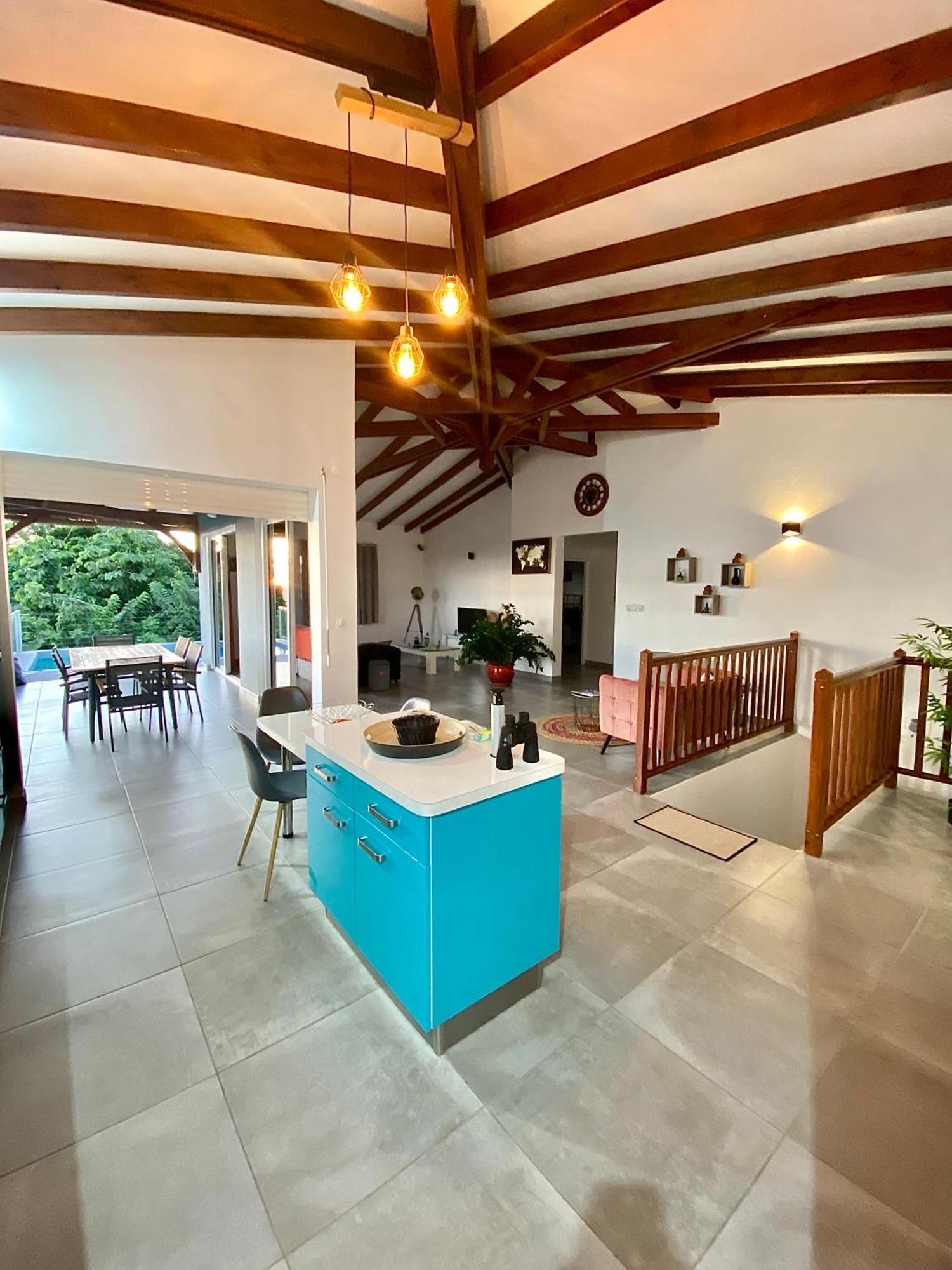 Les Villas Pameyaque 2 F2 Avec 1 Piscine Et 1 F3 Avec 1 Piscine, Superbe Vue Sur La Mer Riviere-Salee Екстер'єр фото